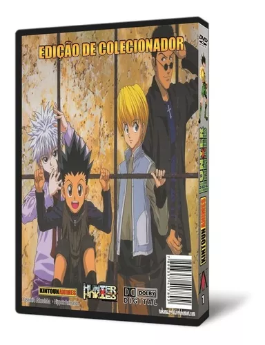 Dvds Hunter X Hunter Série Clássica Completa E Dublada