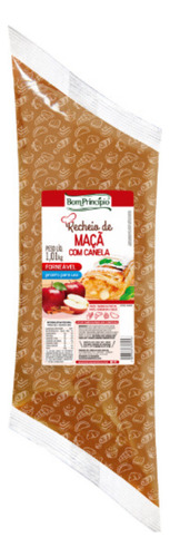 Recheio Forneável De Maçã Com Canela Bom Princípio 1.01kg