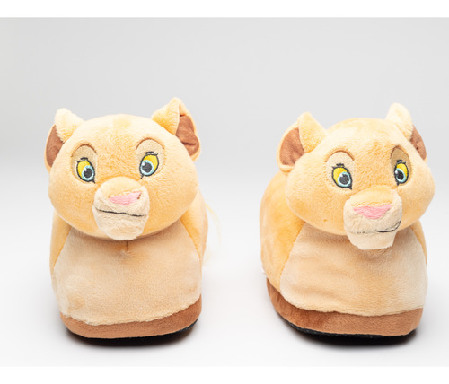 Pantufla 3d Niño Rey Leon Nala Cafe Disney