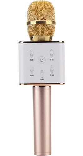 Microfono Parlante Karaoke Inalambrico Bluetooth Recargable