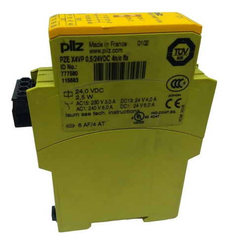 Pilz 777580 Pze-x4vp-0.5 Relevador De Seguridad