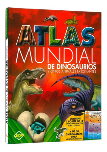 Atlas Mundial De Los Dinosaurios Lexus Original 