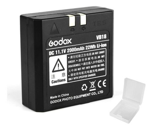 Batería Godox Vb-18 Para Flash V860ii - Tienda Fisica