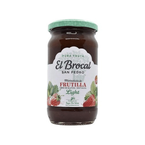 Mermelada De Frutilla Light - El Brocal 400 Gr