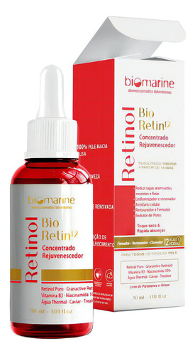 Bio Retin Concentrado Rejuvenescedor 30ml Biomarine