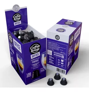 Pack X 100 Capsulas Nespresso Coffee Break Fuertex10u