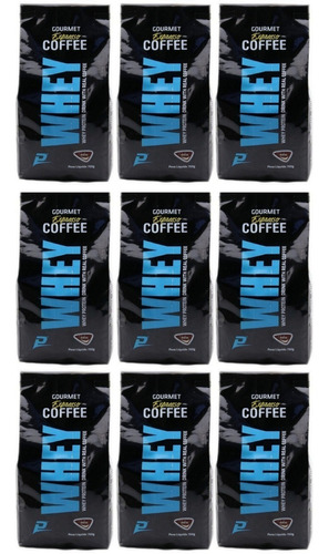 Kit Whey Concentrado Café Moca Performance Nutrition 700g 9u