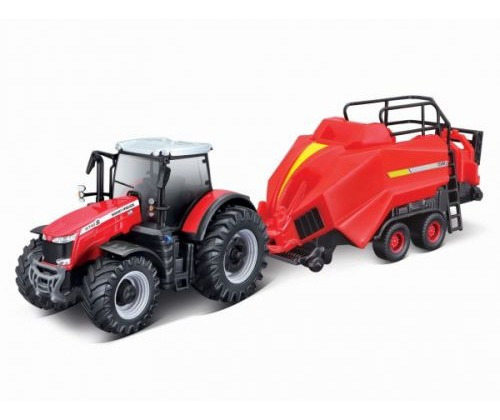 Miniatura Trator Massey Ferguson(18-31667) 1:32 Bburago