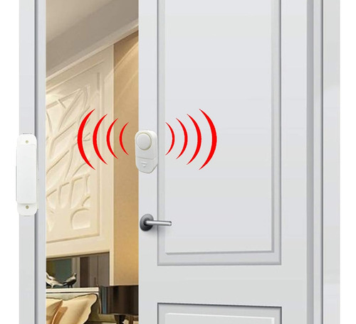 Paquete De 12 Alarmas Inalámbricas Para Puertas Y Ventanas P