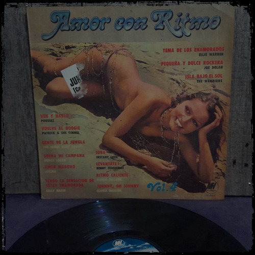 Compilado Music Hall - Amor Con Ritmo Vol 4 1979 Vinilo Lp