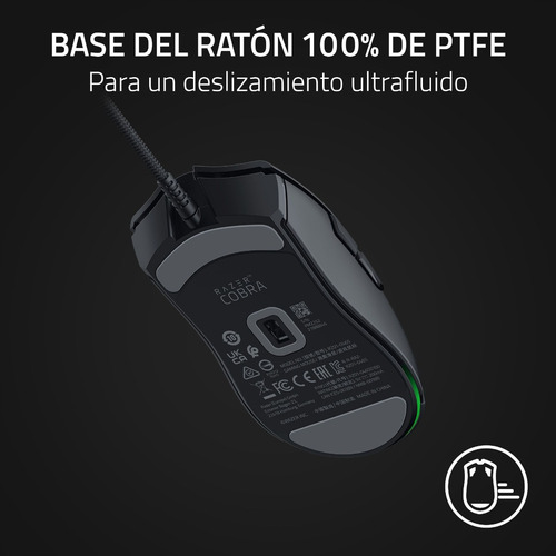 Mouse Razer Cobra 8500 Dpi Switch Optico 90m Chroma Black