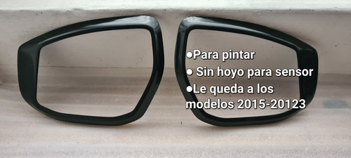 Par De Protectores De Espejo Nissan Versa 2015 Hasta 2023 (Usado)