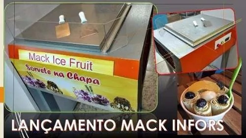 Maquina De Sorvete Na Chapa Fria