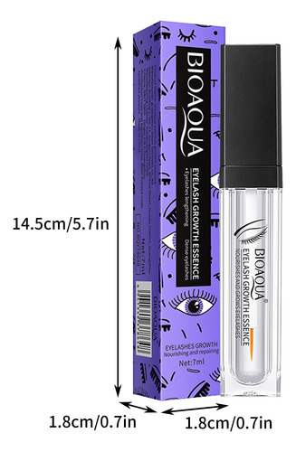 7ml Eyelash Growth Serum Natural Growth Serum Eyebrow Enhanc