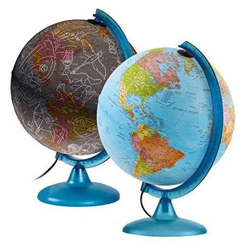 Waypoint Geographic Earth & Sky 2 En 1 Exploration Globe Wor