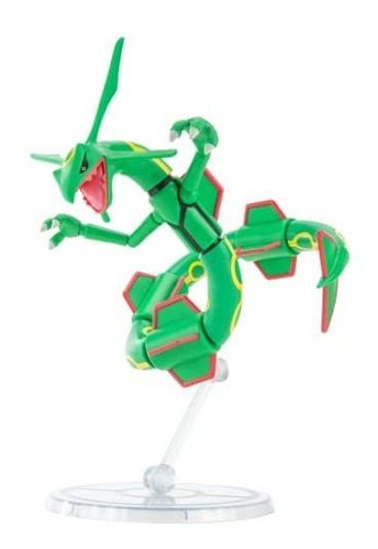 Pokemon Select Super-articulado Rayquaza De 6 Pulgadas - Det