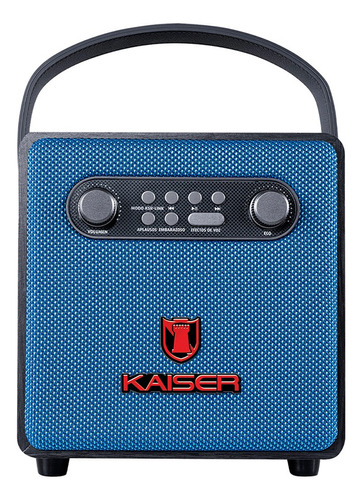 Karaoke Kaiser Portatíl 4 PuLG 2,900 W Pmpo Kas-1517