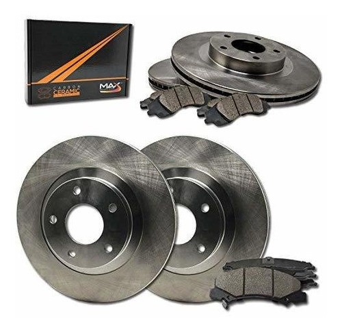 Kits De Frenos - Front + Rear Max Brakes Premium Oe Rotors W