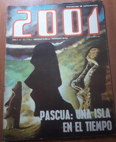 Revista 2001 Periodismo De Anticipacion N°34  Mayo De 1971