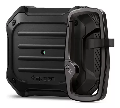 Funda Para AirPods 3 Generacion Spigen Tough Armor Reforzada Color Negro