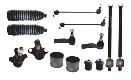 Kit Rotulas Bieletas Bujes Cacahua Y Cubre Vw Bora 06-10 2.5