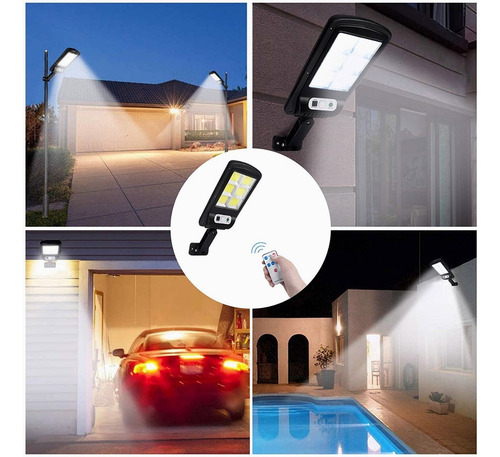 Luz De Calle Llevada Solar Al Aire Libre 300w Con Control Re