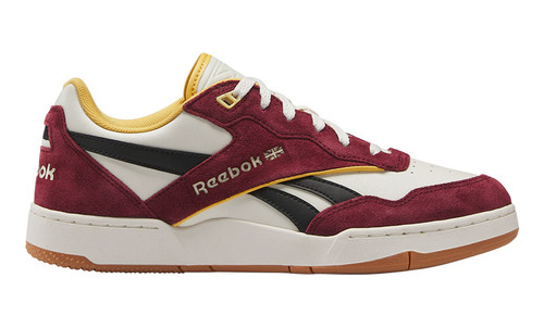 Tenis Lifestyle Reebok Bb 4000 Ii - Rojo-blanco