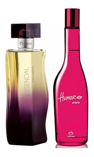 Perfume Essencial Exclusivo Fem + Perfume Humor Próprio