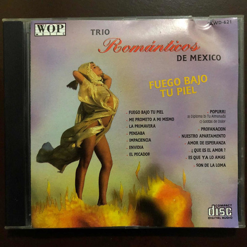 Trio Romanticos De Mexico Cd Fuego Bajo Tu Piel