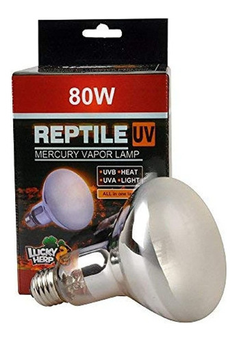 Reptile Uva Uvb Mercury Vapor Bombilla Lamptubo De Roscar958