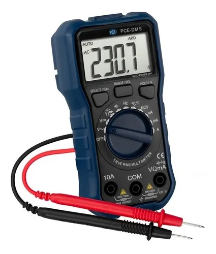 comprar Multimetro True Rms Nvc, Dm-5 Pce, Facturable Incluye Igv