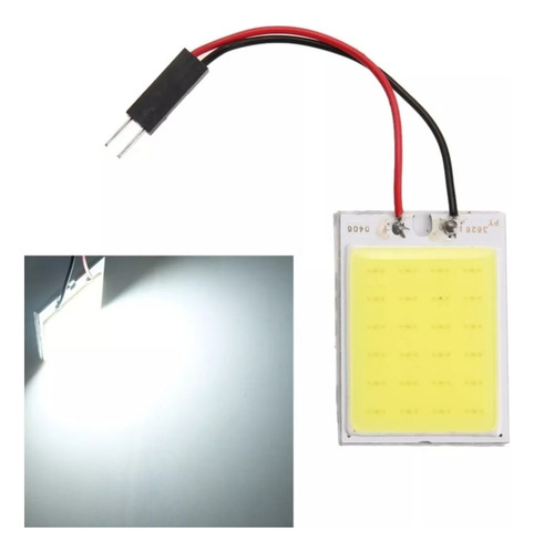 (pack 2)placa 24 48 Led 5050 Luz Interior D Techo Auto Cob5w