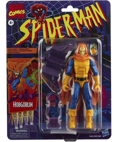 Figura Spider-man Marvel Legends Retro - Hobgoblin - Hasbro