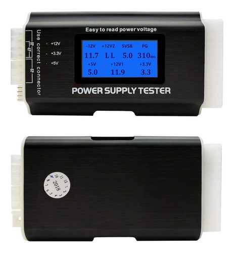 Probador De Fuente De Poder Fuhengli Atx 8-en-1 Lcd 1.8