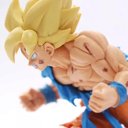 Action Figure Goku Super Saiyajin - Dragon Ball - Zaplox Colecionáveis