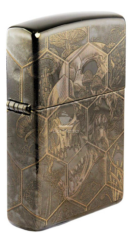 Isqueiro Zippo Trippy Skull Design 46425