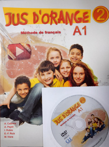 Libro. De Frances Jus D Orange 2 A1 - N U E V O (Usado)