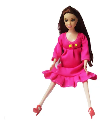Kunhe Rose Red Muñeca Embarazada Real Tiene Un Bebé En Su Ba