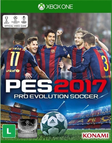 Jogo Pro Evolution Soccer 2017 Xbox One Português Frete Grts