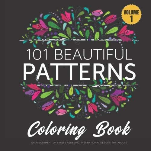 Book : 101 Beautiful Patterns Coloring Book An Assortment O