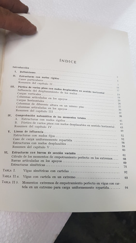Libro Calculo De Pórticos De Varios Pisos (Usado)