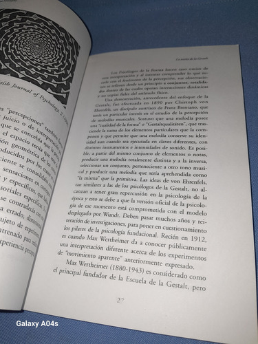 Psicología, La Actividad Mental (Usado)