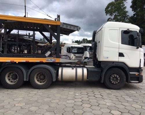 Scania G-420 11/12 6x2 Branco