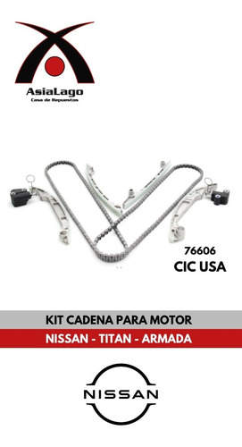 Kit De Cadena Para Nissan Titan - Armada Motor 5.6l