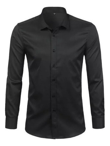 Camisa Elástica De Fibra De Bambú
