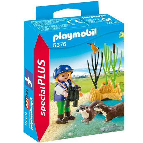 Playmobil 5376 Niño Explorador Con Varios Accesorios !