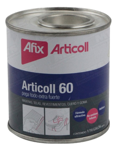 Adhesivo Contacto 1/16galones Articoll 60/mimbral