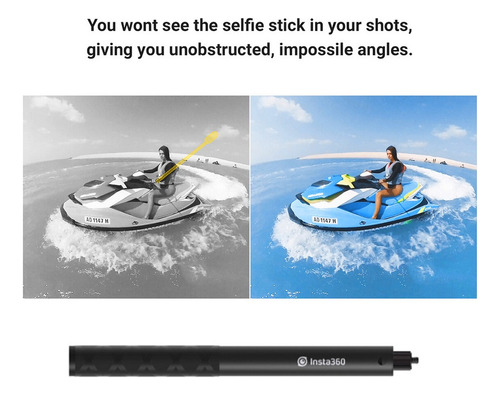 ¡ Insta360 - Palo Para Selfie Invisible (1/4 Pulgada, 23,5