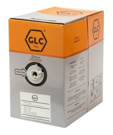 Imagen 4 de 5 de Bobina De Cable Utp Glc Cat6 Interior 4 Pares Pvc 305mts