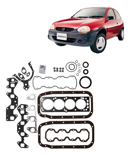 Jgo Empaquetadura Retenes Para Chevrolet Corsa 1.6 1993 1997